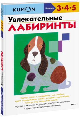 Kumon. Увлекательные лабиринты / Детство | Книги | V4.Ru: Маркетплейс