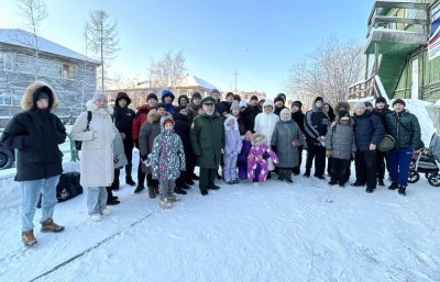 Команда призывников ушла на Якутск /    