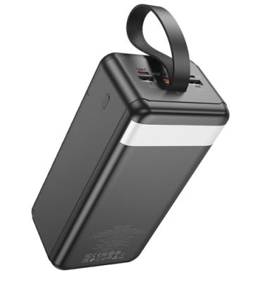 Внешний аккумулятор Hoco J123C Element 60000 mAh 20W Micro-USB,Type-C,Lightning/ 3xUSB,Type-C (черный) / Универсальные внешние аккумуляторы | Электроника | V4.Ru: Маркетплейс