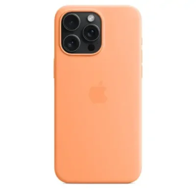 Чехол-накладка Silicone Case with MagSafe для iPhone 15 силиконовый (оранжевый) / для iPhone 15/16 | Электроника | V4.Ru: Маркетплейс