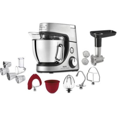 Krups Кухонный комбайн 4.6 л 1100 Вт, 8 скоростей, серебристый Master Perfect Gourmet KA631D Krups / Кухонные комбайны | Товары для дома | V4.Ru: Маркетплейс