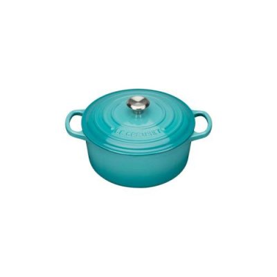 Le Creuset Кастрюля / жаровня 22 см, бирюзовый Le Creuset / Кастрюли | Товары для дома | V4.Ru: Маркетплейс