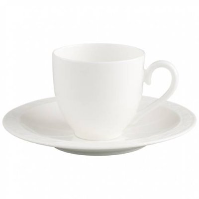 Villeroy & Boch Кофейная пара для эспрессо 0,10 л White Pearl Villeroy & Boch / Чашки для кофе | Товары для дома | V4.Ru: Маркетплейс