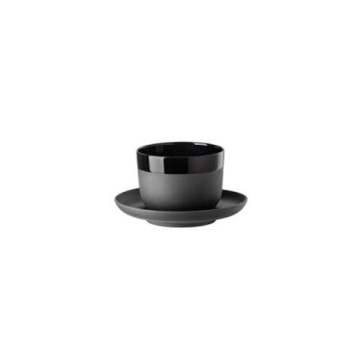 Rosenthal Чашка для эспрессо 0,210 л с блюдцем 12,8 см Schwarz Cappello Rosenthal / Чашки для кофе | Товары для дома | V4.Ru: Маркетплейс