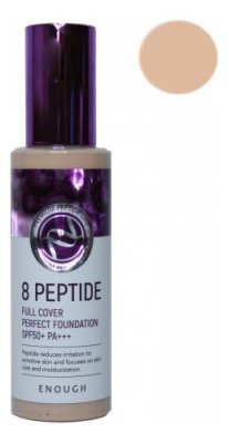 Тональный крем с пептидами 8 Peptide Full Cover Perfect Foundation SPF50+ PA+++ 100г: No 21 / Тональные средства | Товары для красоты | V4.Ru: Маркетплейс