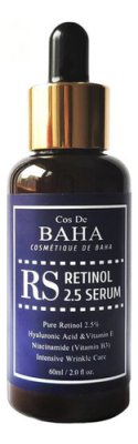 Омолаживающая сыворотка для лица с ретинолом Retinol 2,5% Serum: Сыворотка 60мл / Сыворотки | Товары для красоты | V4.Ru: Маркетплейс