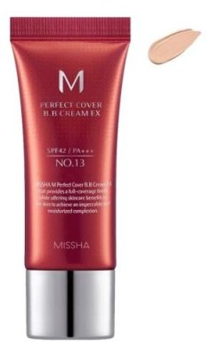 BB крем для лица M Perfect Cover Cream EX SPF42 PA+++ 20мл: 13 Bright Beige / BB кремы | Товары для красоты | V4.Ru: Маркетплейс