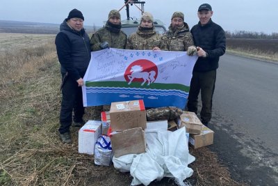 Делегации районов Якутии работают в зоне специальной военной операции / ЯСИА   