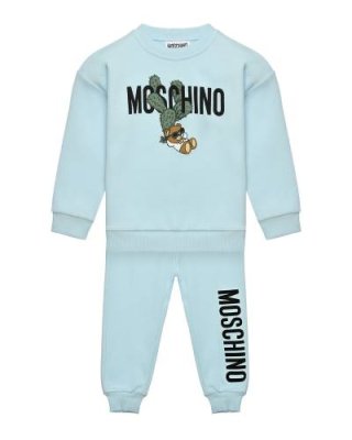 Костюм спортивный с логотипом свитшот + брюки, светло голубой Moschino / Спортивные костюмы | Одежда, обувь и аксессуары | V4.Ru: Маркетплейс