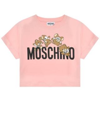 Футболка с лого и медвежатами Moschino / Футболки, Топы, Майки | Одежда, обувь и аксессуары | V4.Ru: Маркетплейс