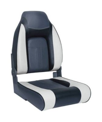 Кресло складное мягкое Premium Designer High Back Seat, серый/чёрный 75157GCB / Кресла и сиденья | Транспорт | V4.Ru: Маркетплейс