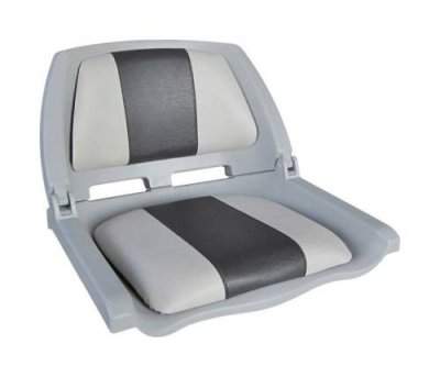 Кресло пластмассовое складное с подложкой Molded Fold-Down Boat Seat,серый/чёрный 75109GC / Кресла и сиденья | Транспорт | V4.Ru: Маркетплейс