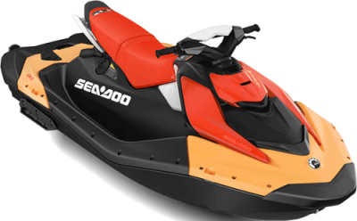 Гидроцикл BRP SEA-DOO Spark for 3 Sunrise Orange and Dragon Red S3-O&R_z / Гидроциклы BRP SEA-DOO | Транспорт | V4.Ru: Маркетплейс