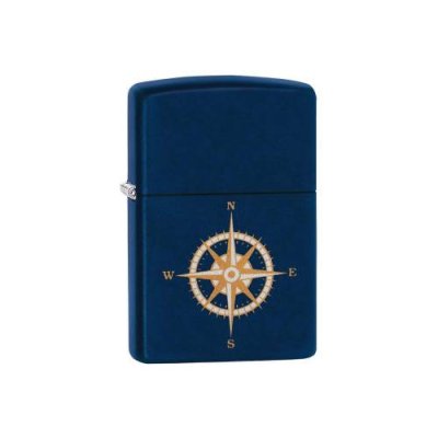 Зажигалка ZIPPO с покрытием Navy Matte, латунь/сталь, синий, матовая, 36x12x56 мм / Подарочные зажигалки | Товары для дома | V4.Ru: Маркетплейс