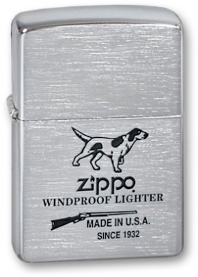 Зажигалка ZIPPO Hunting Tools Brushed Chrome, латунь с ник.-хром. покрыт., серебр., матов., 36х56х12 мм / Зажигалки с надписями | Товары для дома | V4.Ru: Маркетплейс