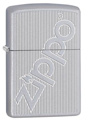 Зажигалка ZIPPO с покрытием Satin Chrome, латунь/сталь, серебро матовое, 36x12x56 мм / Подарочные зажигалки | Товары для дома | V4.Ru: Маркетплейс