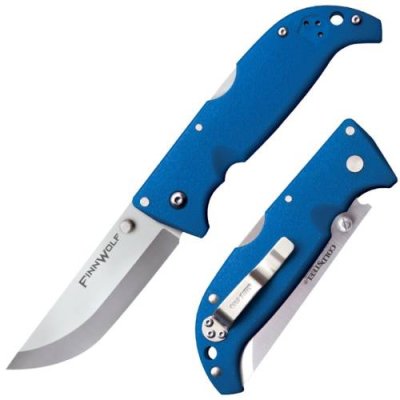 Нож складной Cold Steel Finn Wolf Blue, сталь AUS-8A, рукоять Grivory®, синий / Раскладные | Товары для дома | V4.Ru: Маркетплейс