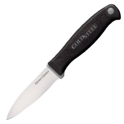 Кухонный нож для овощей и фруктов Cold Steel Paring knife (Kitchen Classics) 7.5 см, сталь 4116, рукоять Kray-Ex, черный / Ножи с фиксированным клинком | Товары для дома | V4.Ru: Маркетплейс