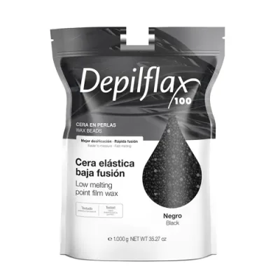 DEPILFLAX 100 Воск пленочный в гранулах, черный / Black Film Wax 1000 г / Воски | Товары для красоты | V4.Ru: Маркетплейс