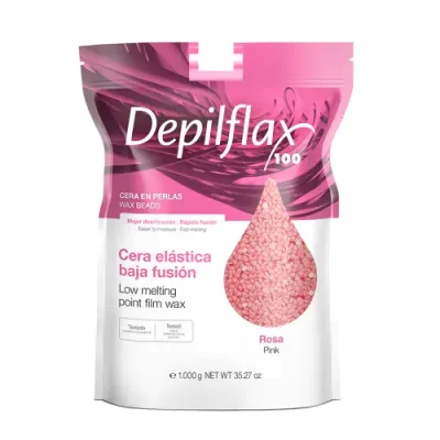 DEPILFLAX 100 Воск пленочный в гранулах, розовый / Pink Film Wax 1000 г / Воски | Товары для красоты | V4.Ru: Маркетплейс