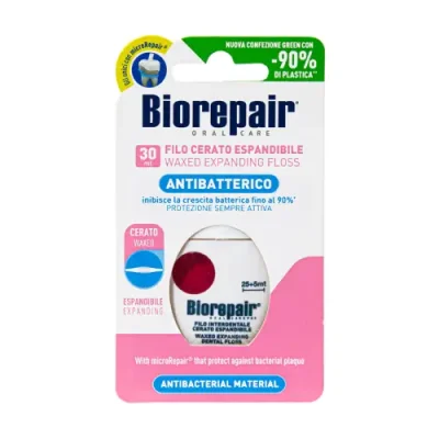 BIOREPAIR Нить зубная вощеная расширяющаяся / Filo Cerato Espandibile 30 м / Нити | Товары для красоты | V4.Ru: Маркетплейс