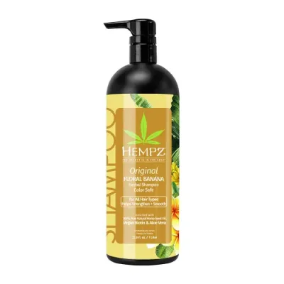 HEMPZ Шампунь оригинальный для увлажнения поврежденных волос / Original Herbal Shampoo For Damaged & Color Treated Hair 1000 мл / Шампуни | Товары для красоты | V4.Ru: Маркетплейс