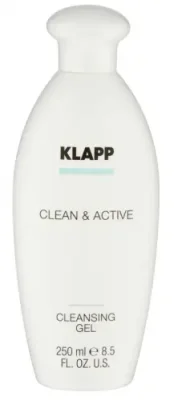 KLAPP Гель очищающий для лица / CLEAN & ACTIVE 250 мл / Гели | Товары для красоты | V4.Ru: Маркетплейс