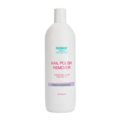 DOMIX Средство без ацетона для снятия лака с ногтей / Nail Polish Remover non Acetone Formula DGP 1 л / Жидкости для снятия | Товары для красоты | V4.Ru: Маркетплейс