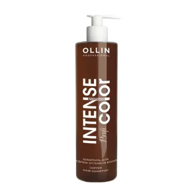 OLLIN PROFESSIONAL Шампунь тонирующий для медных оттенков волос / Copper hair shampoo INTENSE Profi COLOR 250 мл / Шампуни | Товары для красоты | V4.Ru: Маркетплейс