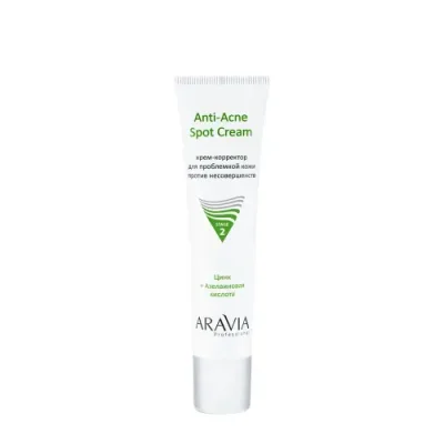 ARAVIA Крем-корректор для проблемной кожи против несовершенств / Anti-Acne Spot Cream 40 мл / Кремы | Товары для красоты | V4.Ru: Маркетплейс