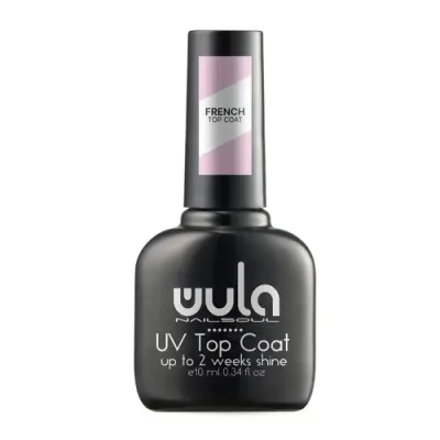 WULA NAILSOUL Покрытие верхнее с оптическим отбеливателем для френча / French top coat 10 мл / Топы | Товары для красоты | V4.Ru: Маркетплейс