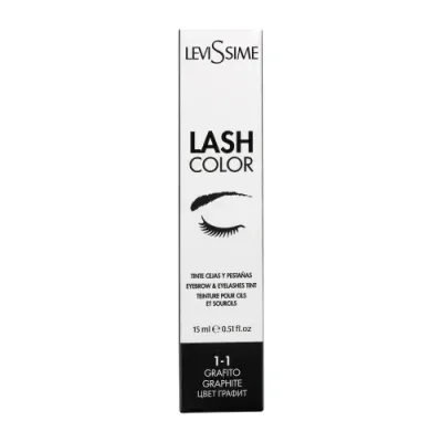 LEVISSIME Краска для бровей и ресниц, № 1.1 графит / Lash Color 15 мл / Краски | Товары для красоты | V4.Ru: Маркетплейс