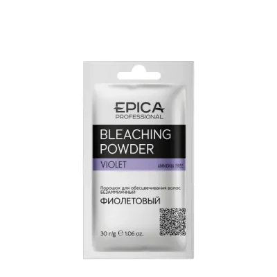 EPICA PROFESSIONAL Порошок для обесцвечивания new, фиолетовый, саше / Bleaching Powder Violet 30 гр / Порошки | Товары для красоты | V4.Ru: Маркетплейс