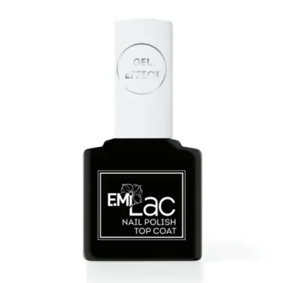 E.MI Покрытие верхнее для лака / Ultra Strong Top Coat Gel Effect 9 мл / Топы | Товары для красоты | V4.Ru: Маркетплейс