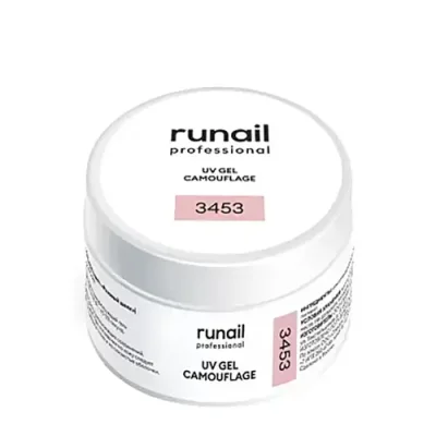 RUNAIL УФ-гель камуфлирующий, розовый шелк 15 г / Гели | Товары для красоты | V4.Ru: Маркетплейс