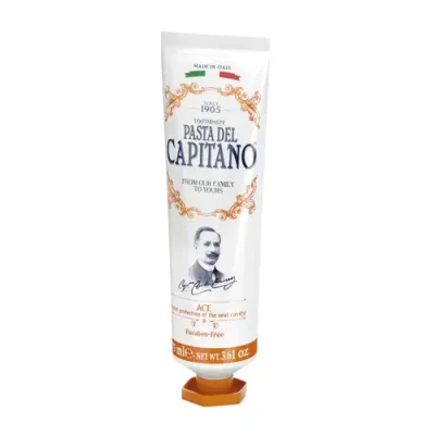 PASTA DEL CAPITANO Паста зубная с комплексом витаминов A,C,E / 1905 Vitamins ACE 75 мл / Зубные пасты | Товары для красоты | V4.Ru: Маркетплейс