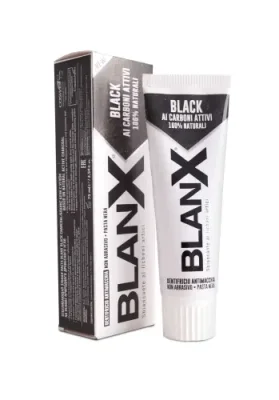 BLANX Паста зубная Бланкс Блэк с углем / BlanX Black Charcoal 75 мл / Зубные пасты | Товары для красоты | V4.Ru: Маркетплейс