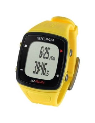 Пульсометр SIGMA iD.RUN, жёлтый, 6 функций, GPS, USB-кабель, до 6 часов, yellow, SIG_24810 / Спортивные часы | Спорт и отдых | V4.Ru: Маркетплейс