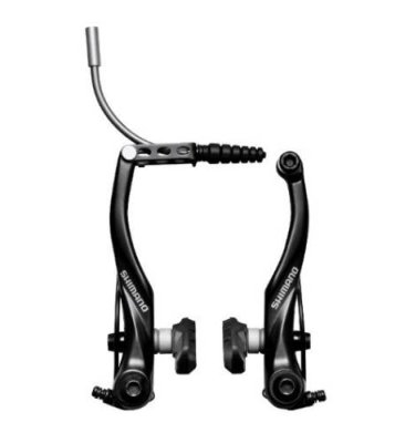 Тормоз велосипедный Shimano Alivio T4000, передний, V-Brake, колодки S65T, черный, EBRT4000FX43XLP / Тормоза на велосипед | Спорт и отдых | V4.Ru: Маркетплейс