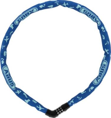 Велозамок ABUS Steel-O-Chain 4804C/75см, цепь, 4мм, кодовый, класс защиты 3/15, 360гр, голубой, 05-0086809 / Велосипедный замок | Спорт и отдых | V4.Ru: Маркетплейс