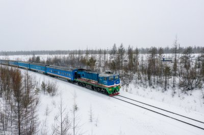 С 26 ноября трансфер пассажиров поезда будет выполняться с автовокзала Якутска на микроавтобусах / ЯСИА   