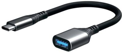 Адаптер moonfish USB-C - USB-A 3.0, серый / Адаптеры | Электроника | V4.Ru: Маркетплейс