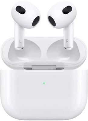 Наушники Apple AirPods (3-его поколения, 2022) белые / Беспроводные наушники | Электроника | V4.Ru: Маркетплейс