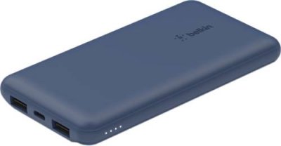 Внешний аккумулятор Belkin + кабель USB-A - USB-C, 10000мАч, синий / Портативные аккумуляторы | Электроника | V4.Ru: Маркетплейс