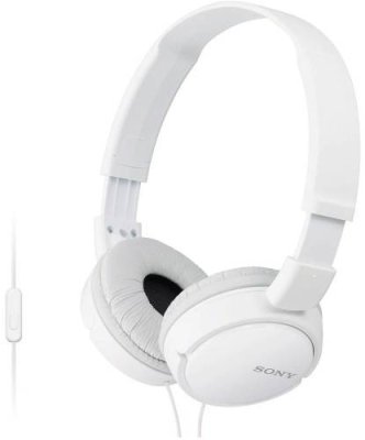 Наушники накладные Sony MDR-ZX110AP, белый / Беспроводные наушники | Электроника | V4.Ru: Маркетплейс