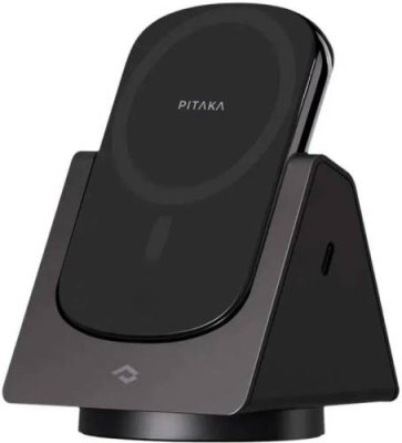 Беспроводное зарядное устройство Pitaka MagEZ Charging Slider 2, черный / Беспроводные зарядные устройства | Электроника | V4.Ru: Маркетплейс