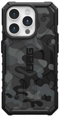 Чехол UAG Pathfinder SE MagSafe для iPhone 15 Pro Max, черный камуфляж / Чехлы | Электроника | V4.Ru: Маркетплейс