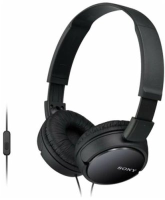 Наушники накладные Sony MDR-ZX110AP, черный / Беспроводные наушники | Электроника | V4.Ru: Маркетплейс