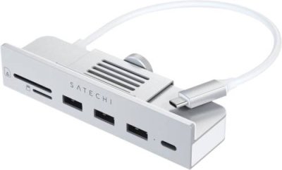 Док-станция Satechi 3хUSB-A + USB-C + micro/SD для iMac 2021, серый / Док-станции | Электроника | V4.Ru: Маркетплейс