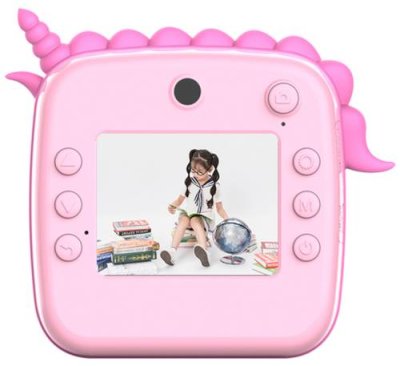 Фотопринтер детский KID JOY Print Cam, 2,4'' HD экран, 2 линзы, розовый / Фотопринтеры | Электроника | V4.Ru: Маркетплейс